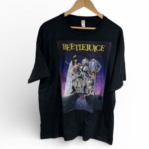 Beetlejuice tee Graphic T-Shirt NEW XL cotton & soft unisex short sleeve